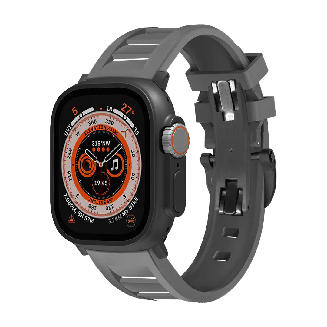 FKM Schmetterlingsschließe Armband für die Apple Watch
