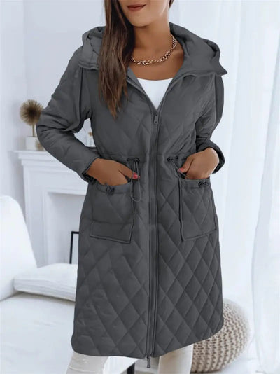 Valentina | Lange Pufferjacke