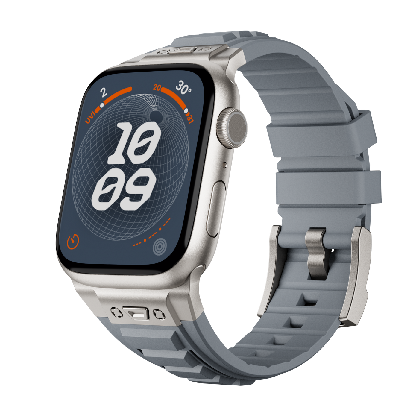 BD005 Taktisches Silikonarmband für die Apple Watch