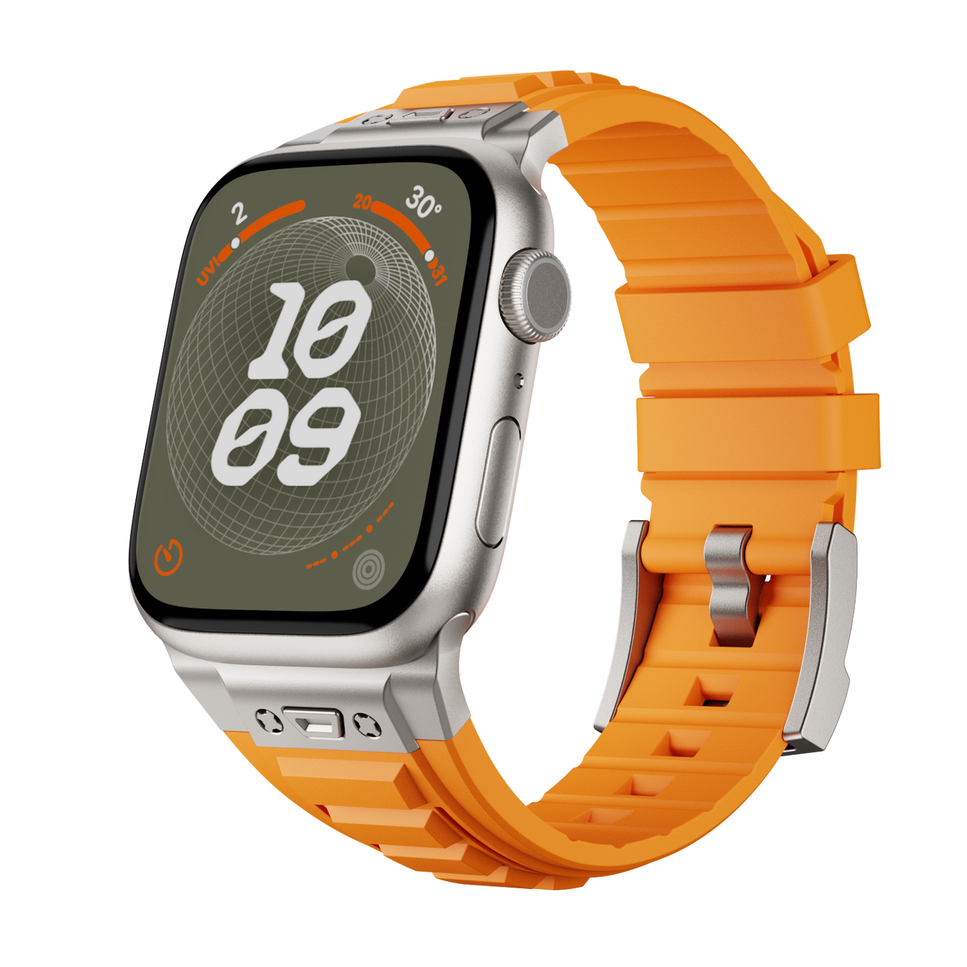 BD005 Taktisches Silikonarmband für die Apple Watch
