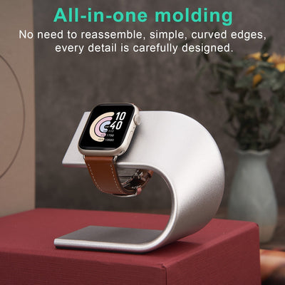 Aluminiumlegierung U-förmiger Ladehalter für Apple Watch