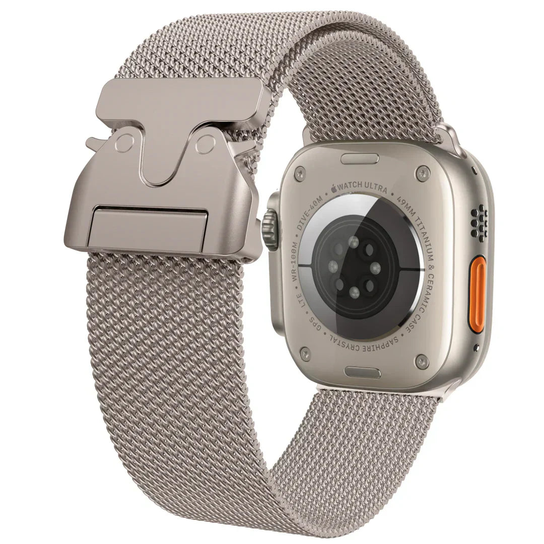 Geflochtenes Edelstahlband für die Apple Watch