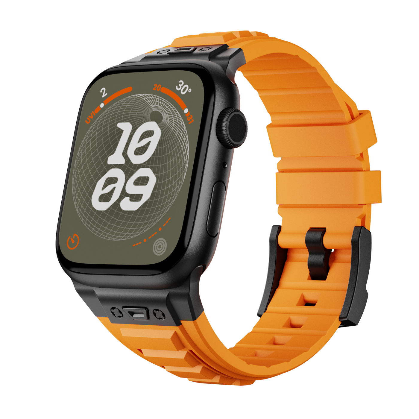 BD005 Taktisches Silikonarmband für die Apple Watch