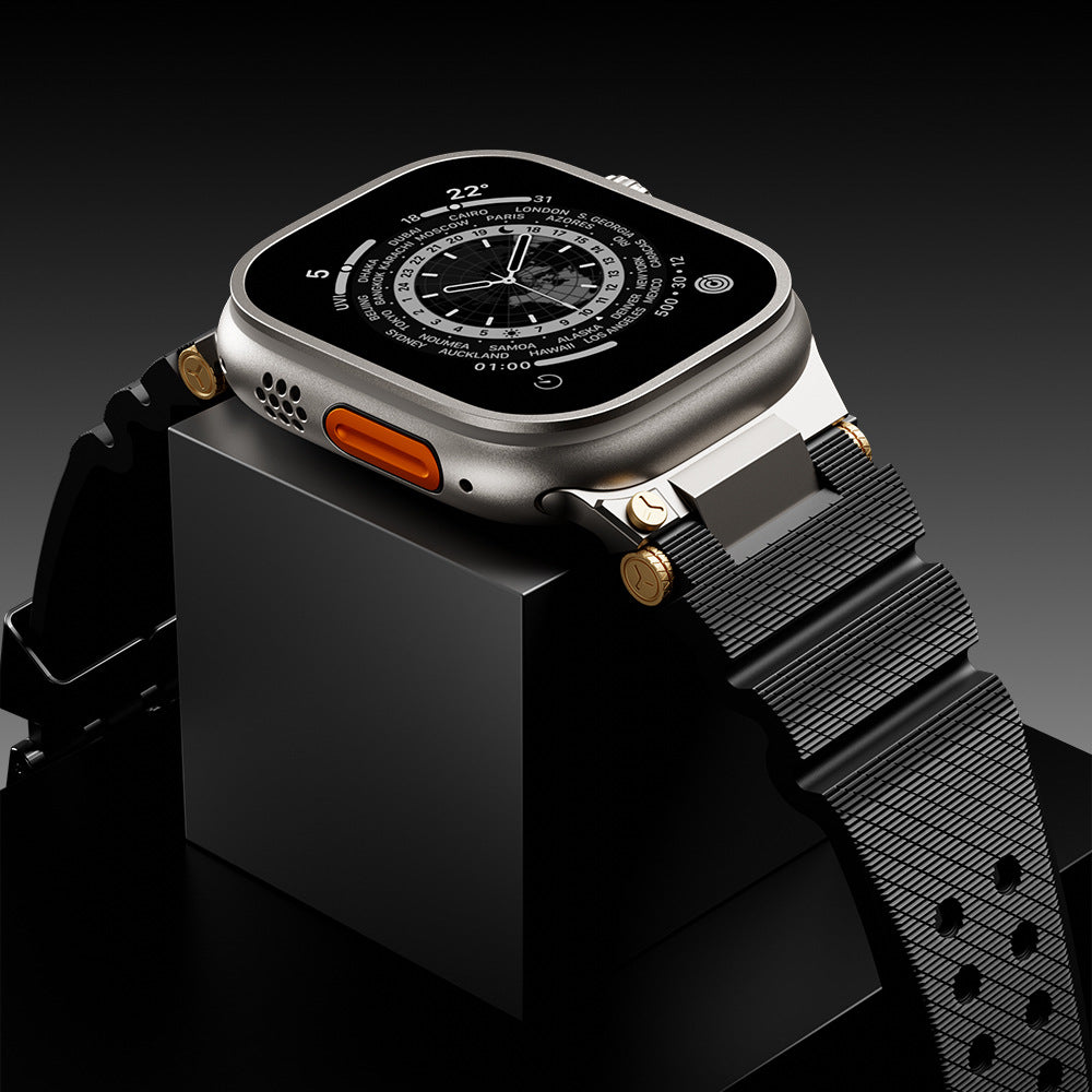 Designer Tauch-Silikonband für die Apple Watch