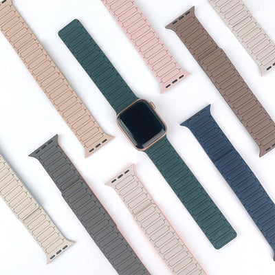 Silikon-Magnet-Schleifen-Armband für die Apple Watch