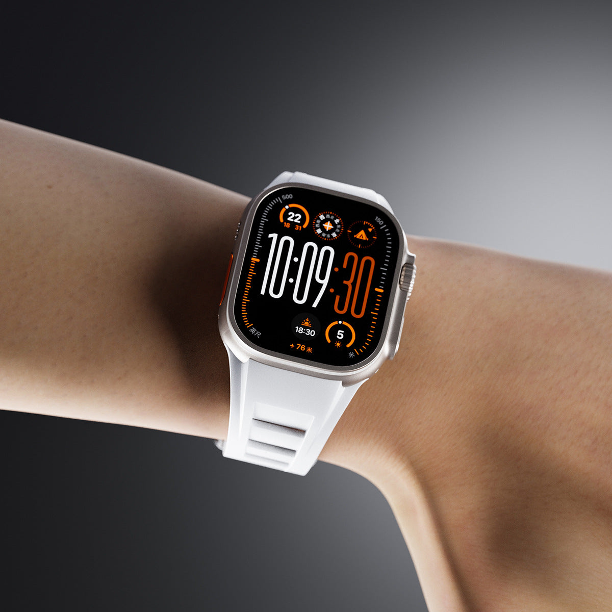 Sport Fluor-Kautschuk Apple Watch Armband