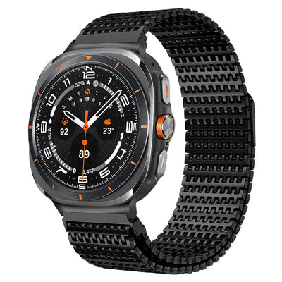 Designer Domino Edelstahl Magnetband für Samsung Watch Ultra