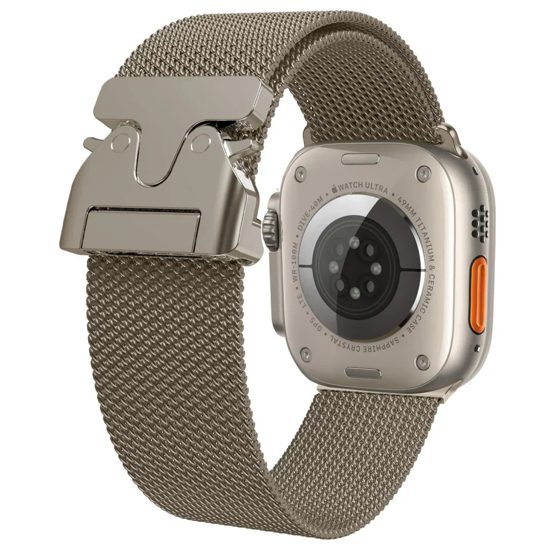 Geflochtenes Edelstahlband für die Apple Watch