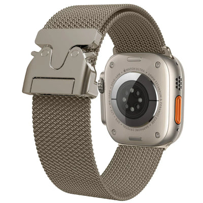 Geflochtenes Edelstahlband für die Apple Watch