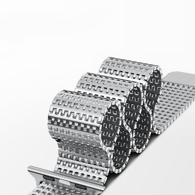 Designer Edelstahl Magnetband für die Apple Watch