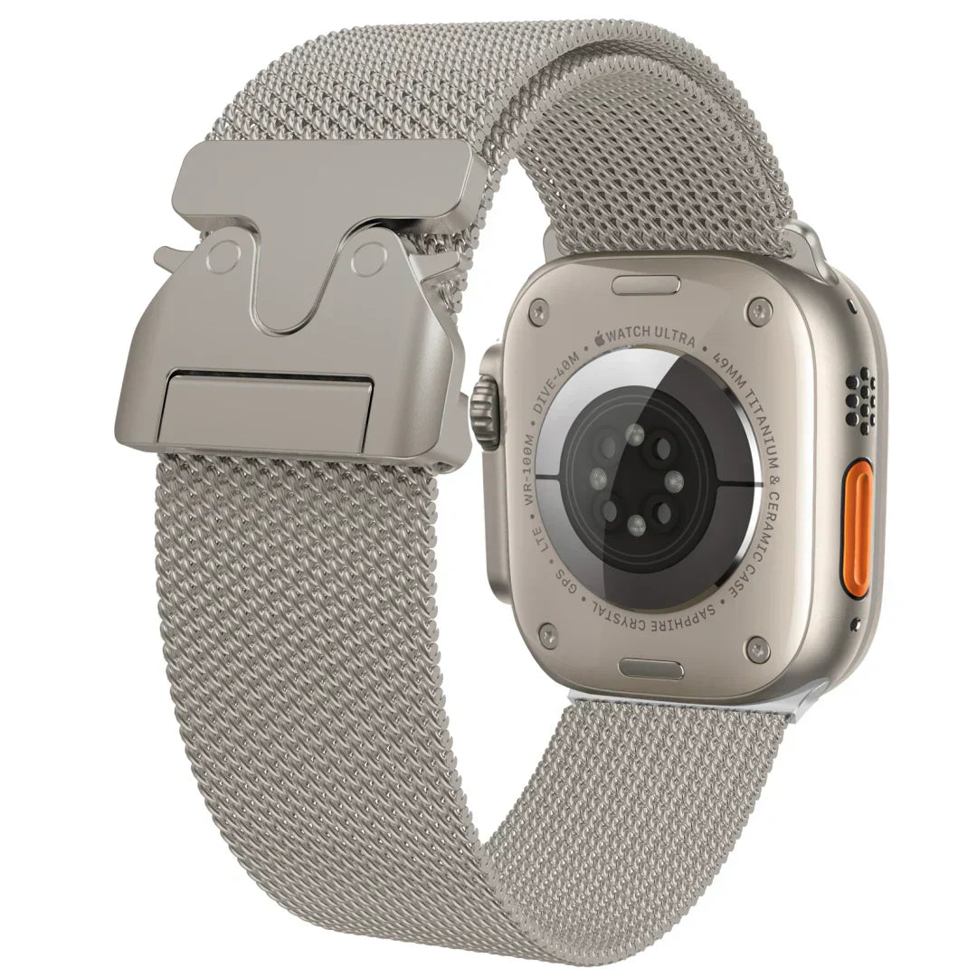 Geflochtenes Edelstahlband für die Apple Watch