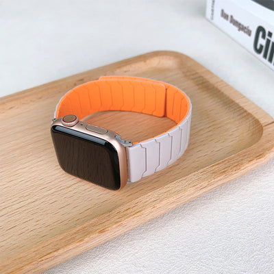 Armor Warrior Silikon-Magnet-Uhrenarmband für die Apple Watch