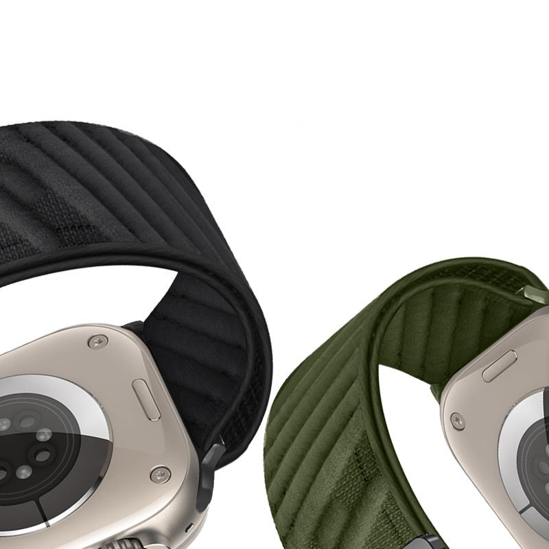 Twill-Nylon-Armband mit Fallschirmverschluss für die Apple Watch
