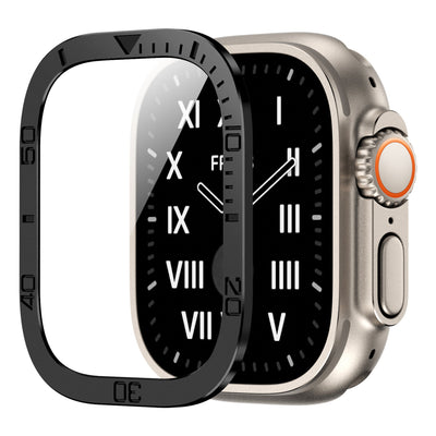 Tempered Glass Screen Protector Vollständiger Schutz für Apple Watch Ultra / Ultra2