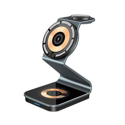 Schnellladegerät 3 in 1 Magnetisches Wireless Charger