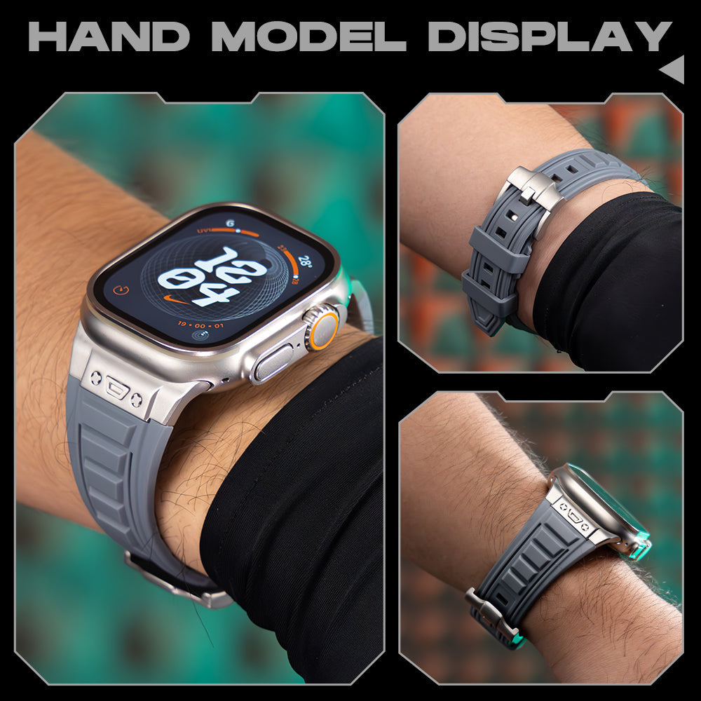 BD005 Taktisches Silikonarmband für die Apple Watch