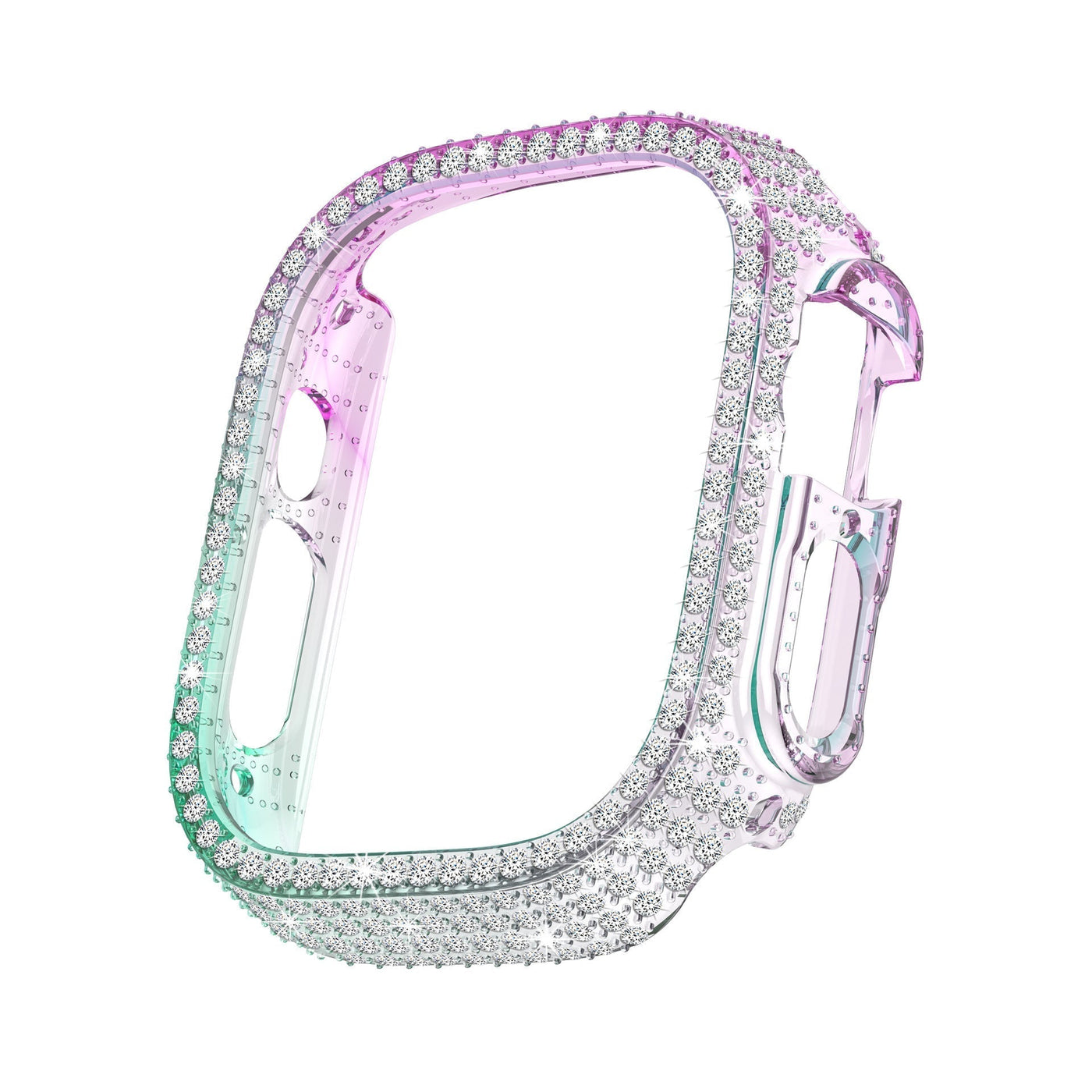 Diamant-besetzte Full Cover Case Bildschirm Schutzfolie für die Apple Watch