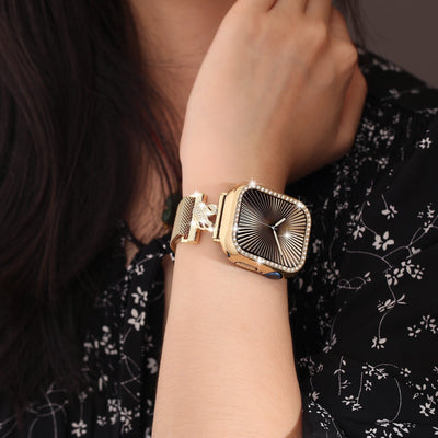 Little Swan Milanese-Armband für die Apple Watch