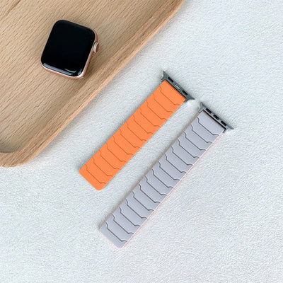 Armor Warrior Silikon-Magnet-Uhrenarmband für die Apple Watch