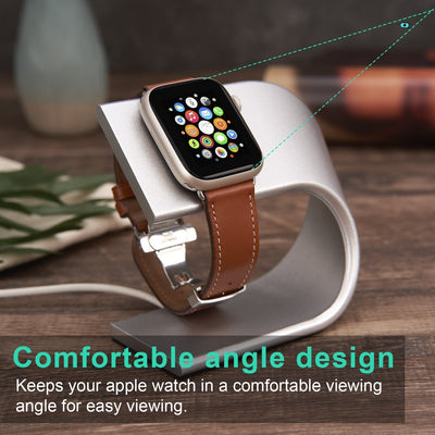 Aluminiumlegierung U-förmiger Ladehalter für Apple Watch