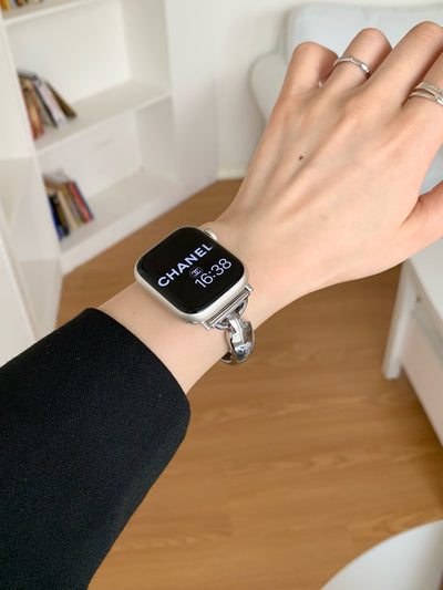Einfaches Metallarmband für die Apple Watch