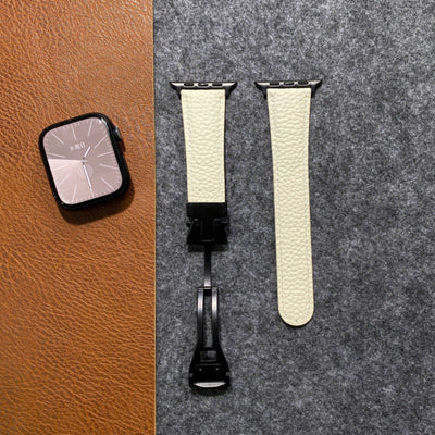 Magnetverschluss Lederarmband für die Apple Watch