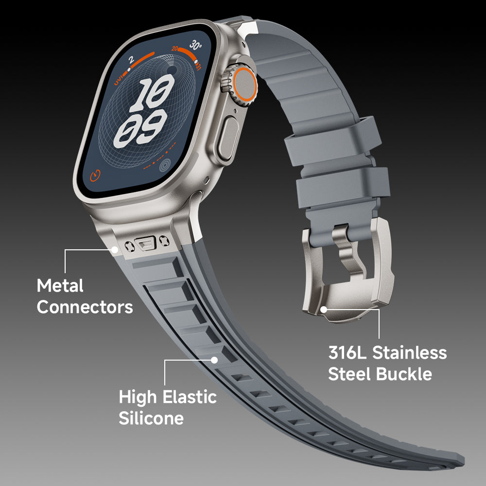 BD005 Taktisches Silikonarmband für die Apple Watch