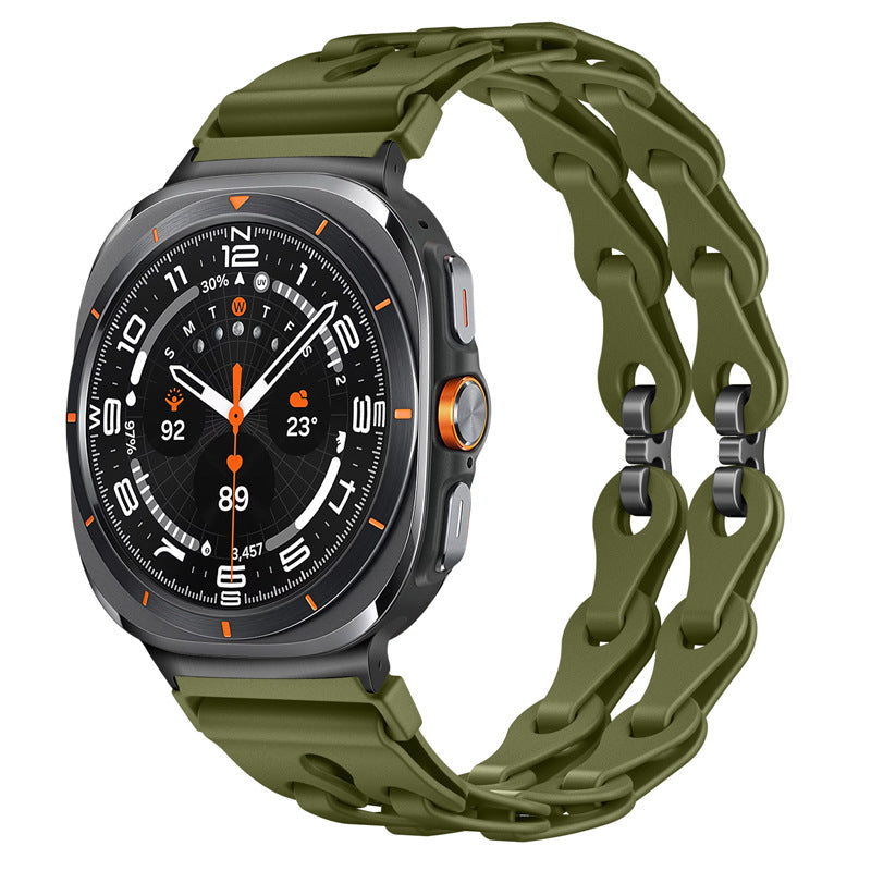 Sport Silikon Armband für Samsung Galaxy Watch Ultra 47mm