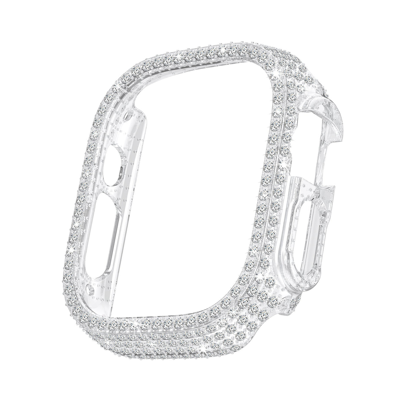 Diamant-besetzte Full Cover Case Bildschirm Schutzfolie für die Apple Watch