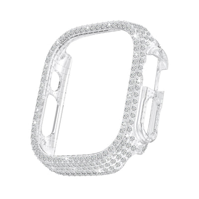 Diamant-besetzte Full Cover Case Bildschirm Schutzfolie für die Apple Watch