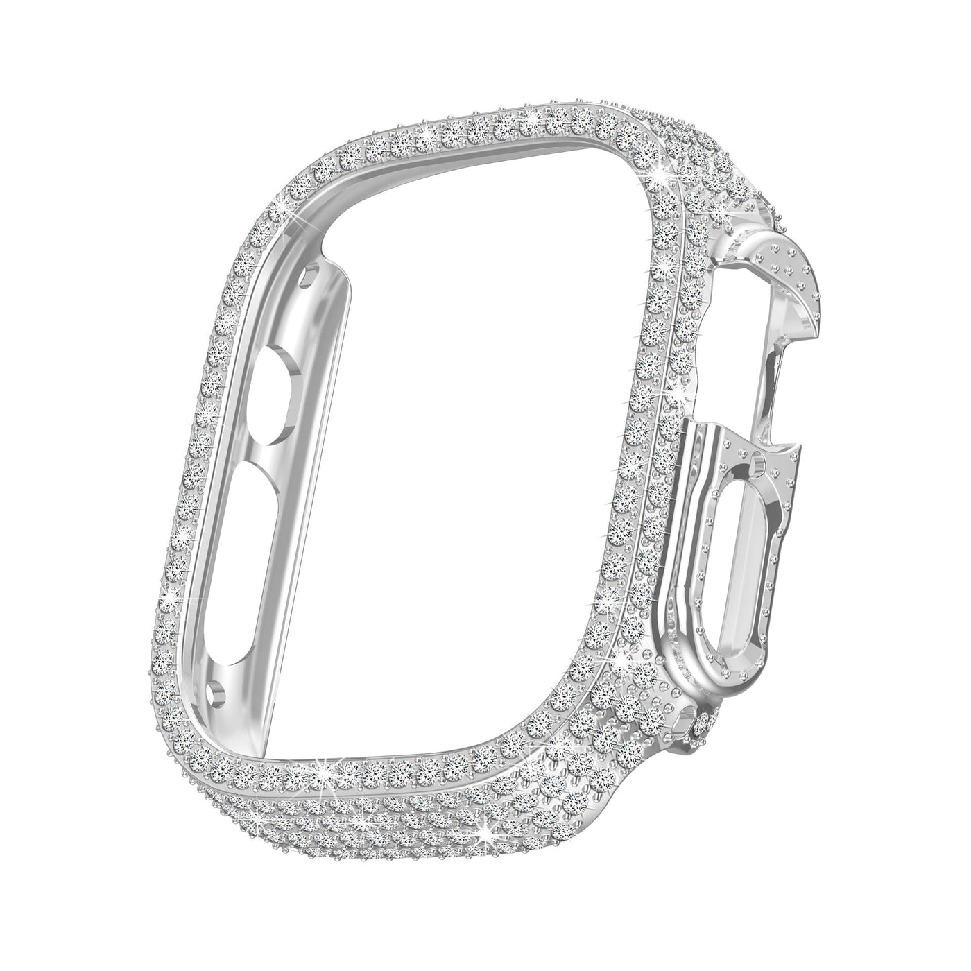 Diamant-besetzte Full Cover Case Bildschirm Schutzfolie für die Apple Watch
