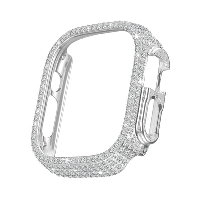 Diamant-besetzte Full Cover Case Bildschirm Schutzfolie für die Apple Watch