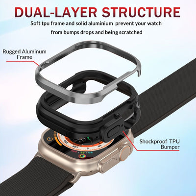 Aluminiumlegierungs-Hülle Bumper für Apple Watch