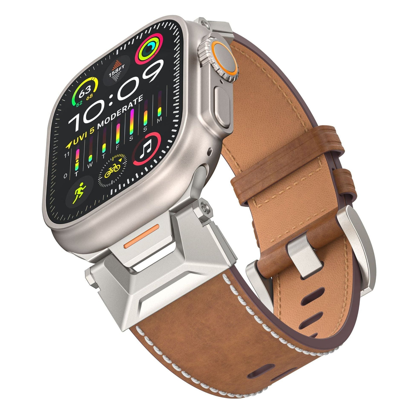 Neue Explorer-Lederarmband für die Apple Watch