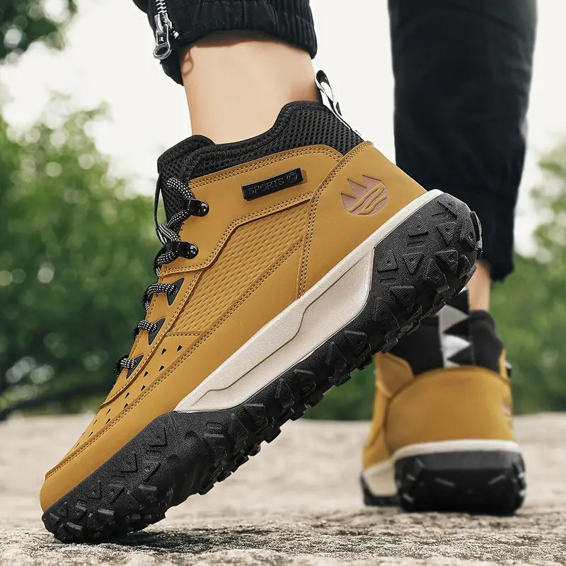 Draußen Wanderschuhe Herren, Wasserfest & Rutschfest