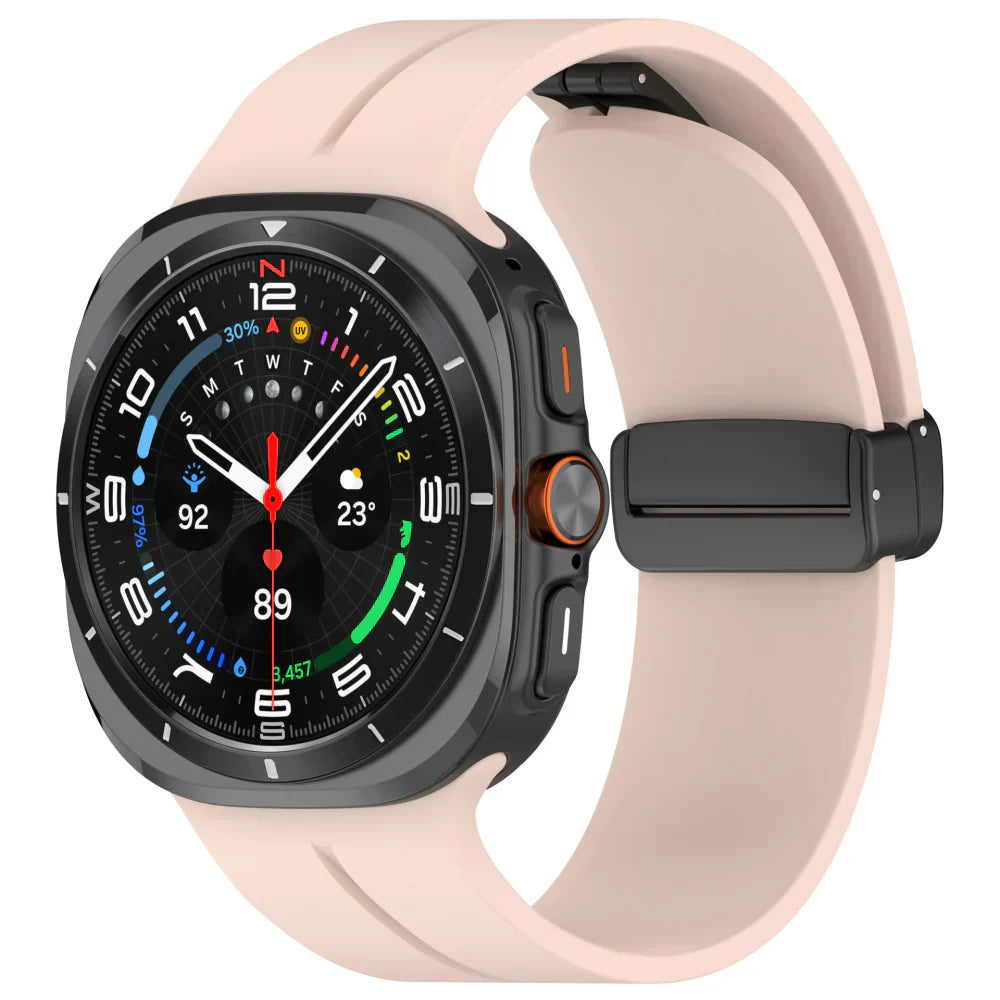 Magnetisches Silikonarmband für die Samsung Galaxy Watch Ultra
