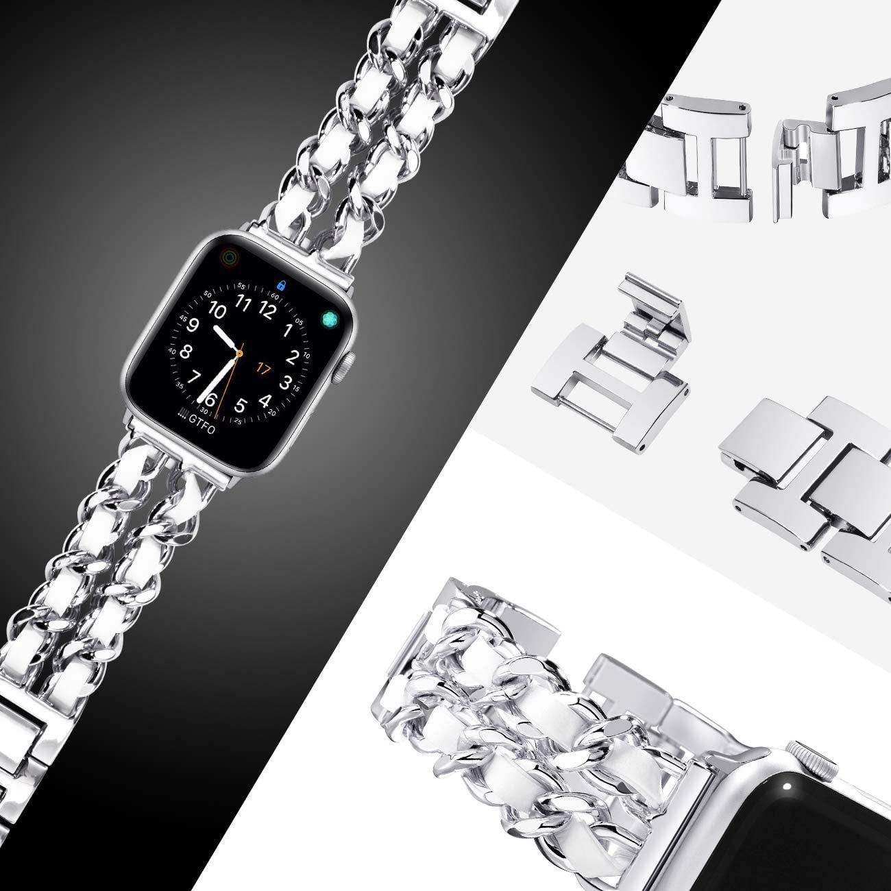 Luxuriöses Armband für die Apple Watch