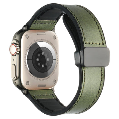 Silicone Magnetisches Lederarmband