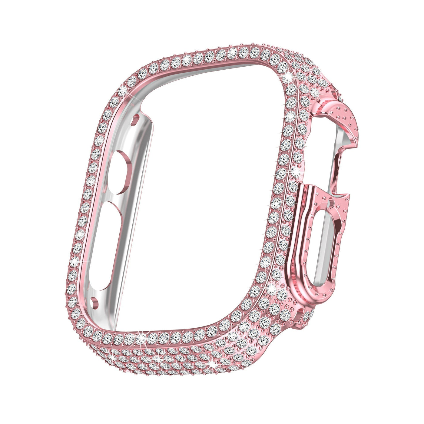 Diamant-besetzte Full Cover Case Bildschirm Schutzfolie für die Apple Watch
