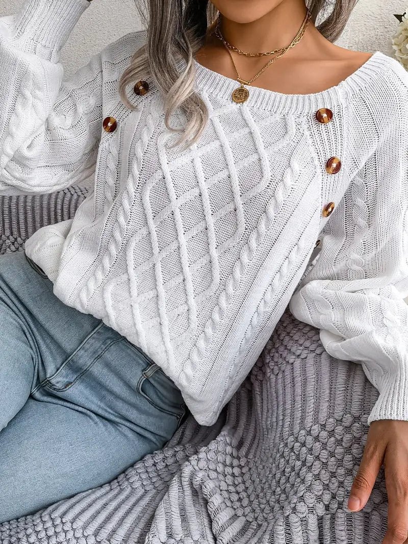 Pauline | Stilvoller Strickpullover für Frauen