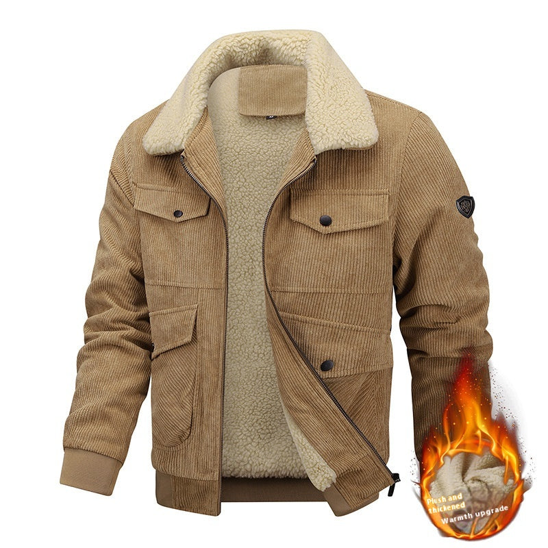 Leon - Winterjacke mit Fellkragen