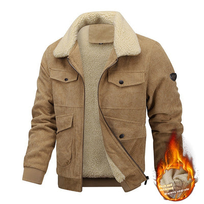 Leon - Winterjacke mit Fellkragen