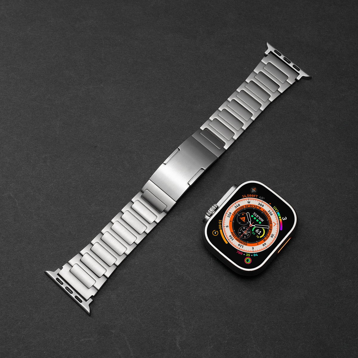 Titanband 2.0 für Apple Watch