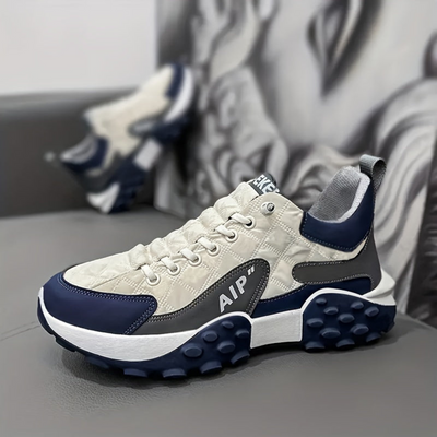 Schnürsneaker mit dicker Sohle für Herren