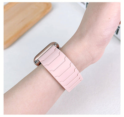Armor Warrior Silikon-Magnet-Uhrenarmband für die Apple Watch