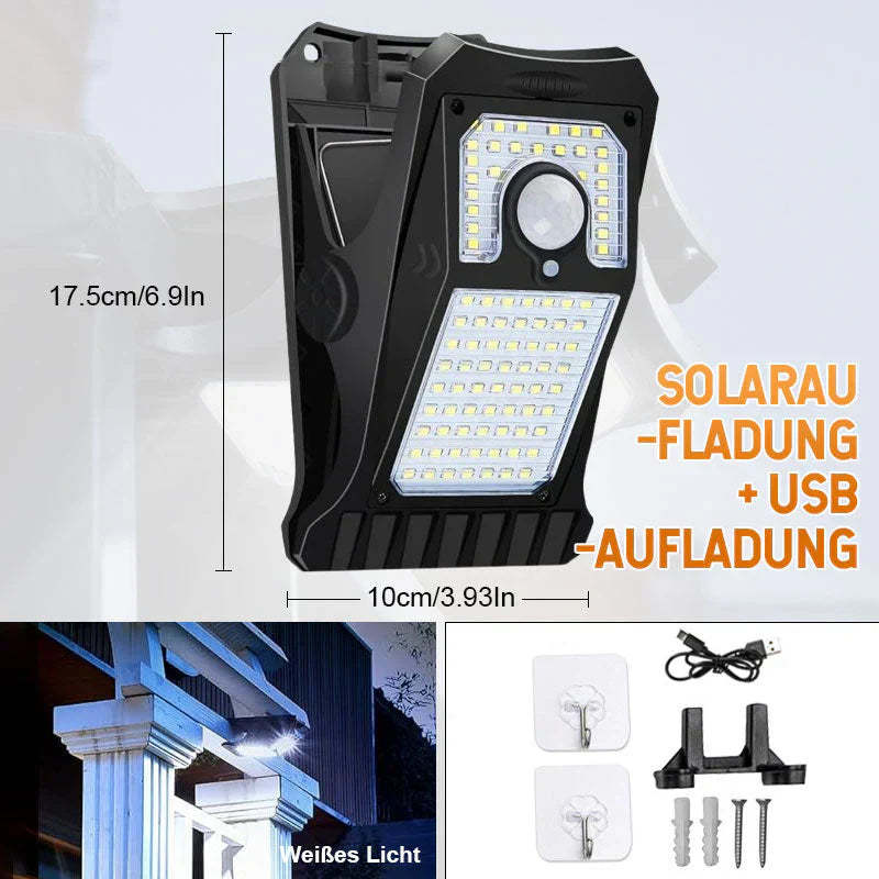 SolGlow™ – Wasserdichte Solar-Clip-Leuchte für Jedes Wetter