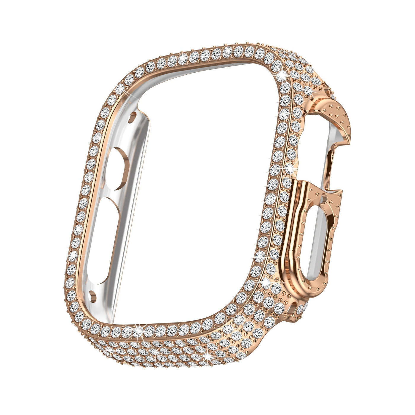 Diamant-besetzte Full Cover Case Bildschirm Schutzfolie für die Apple Watch