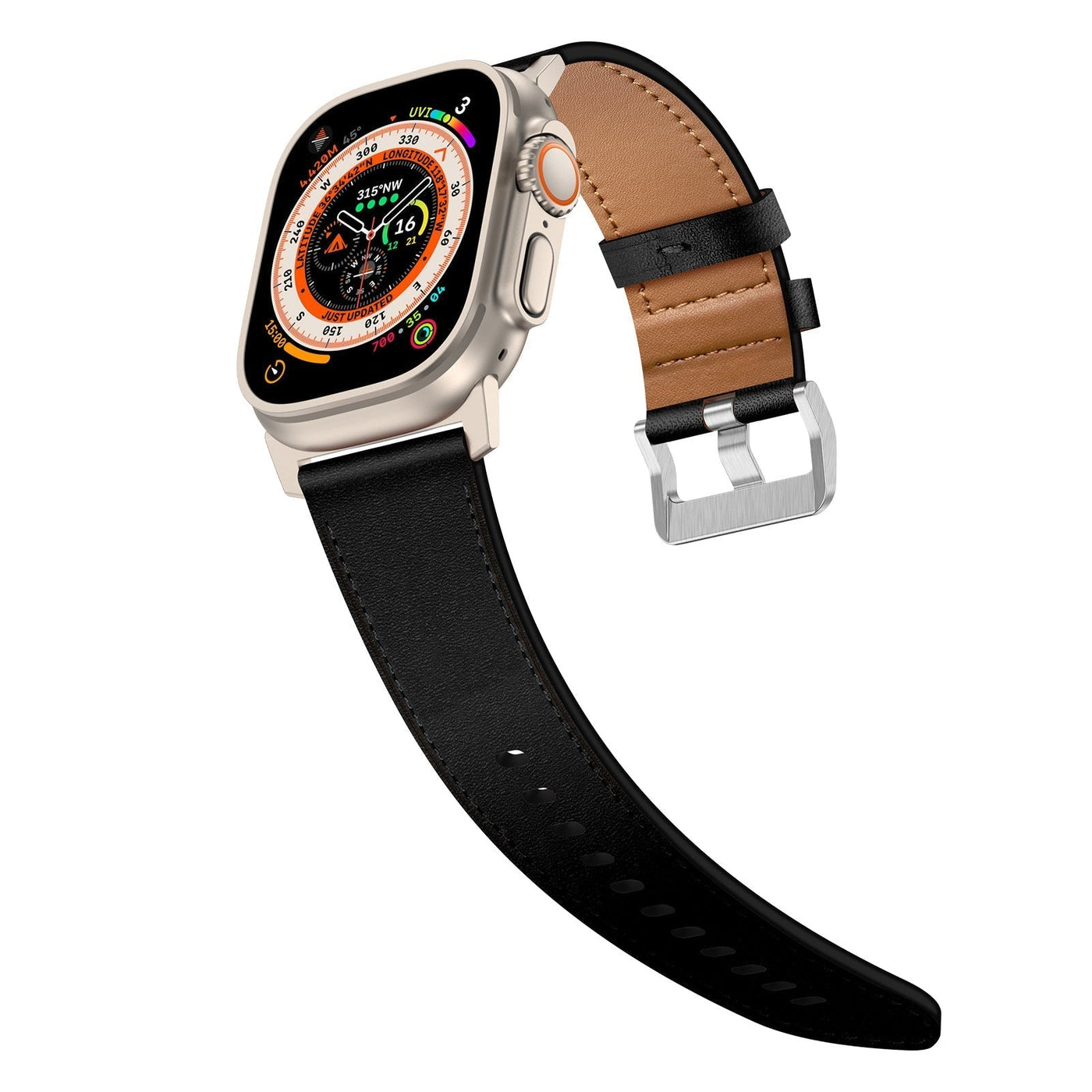 Wilderness Lederarmband für Apple Watch