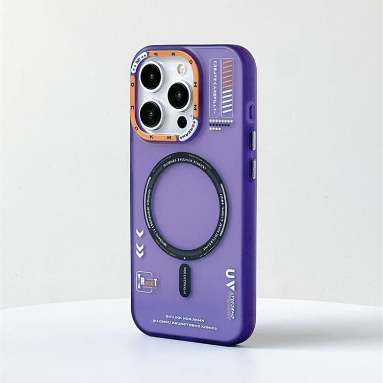 Klare Frosted Magsafe-Hülle für iPhone 16
