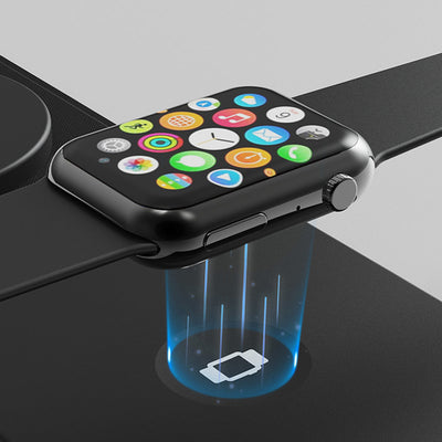 T31-Schnell faltbares 3-in-1 Wireless Charger